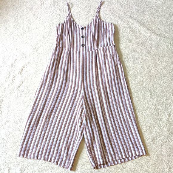 UNIVERSAL THREAD Striped Wide Leg Jumpsuit XL - Picture 4 of 7